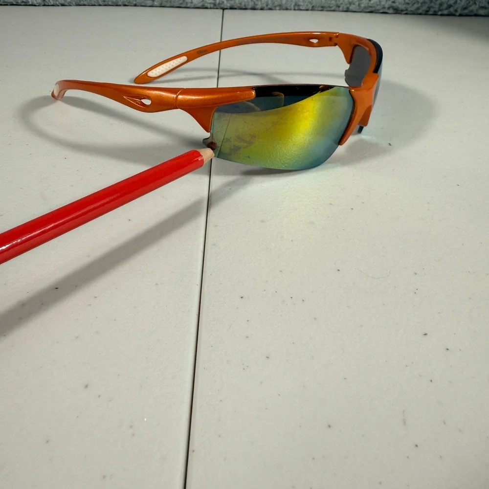 2012 Mongoose Sunglasses Orange With Color Lenses‎ 100% UV